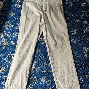 Everlane Cotton Pants w/ Internal Drawstring Tan Khaki L 32